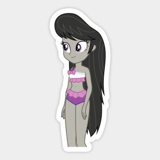 Octavia Melody in a swimsuit Sticker